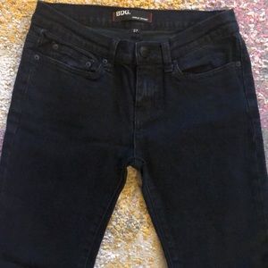 BDG black ankle skinny jeans, 27